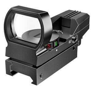 New Feyachi Tactical Reflex Sight Scope | Red/Green Dot | 4 Reticle | Fast Aim |